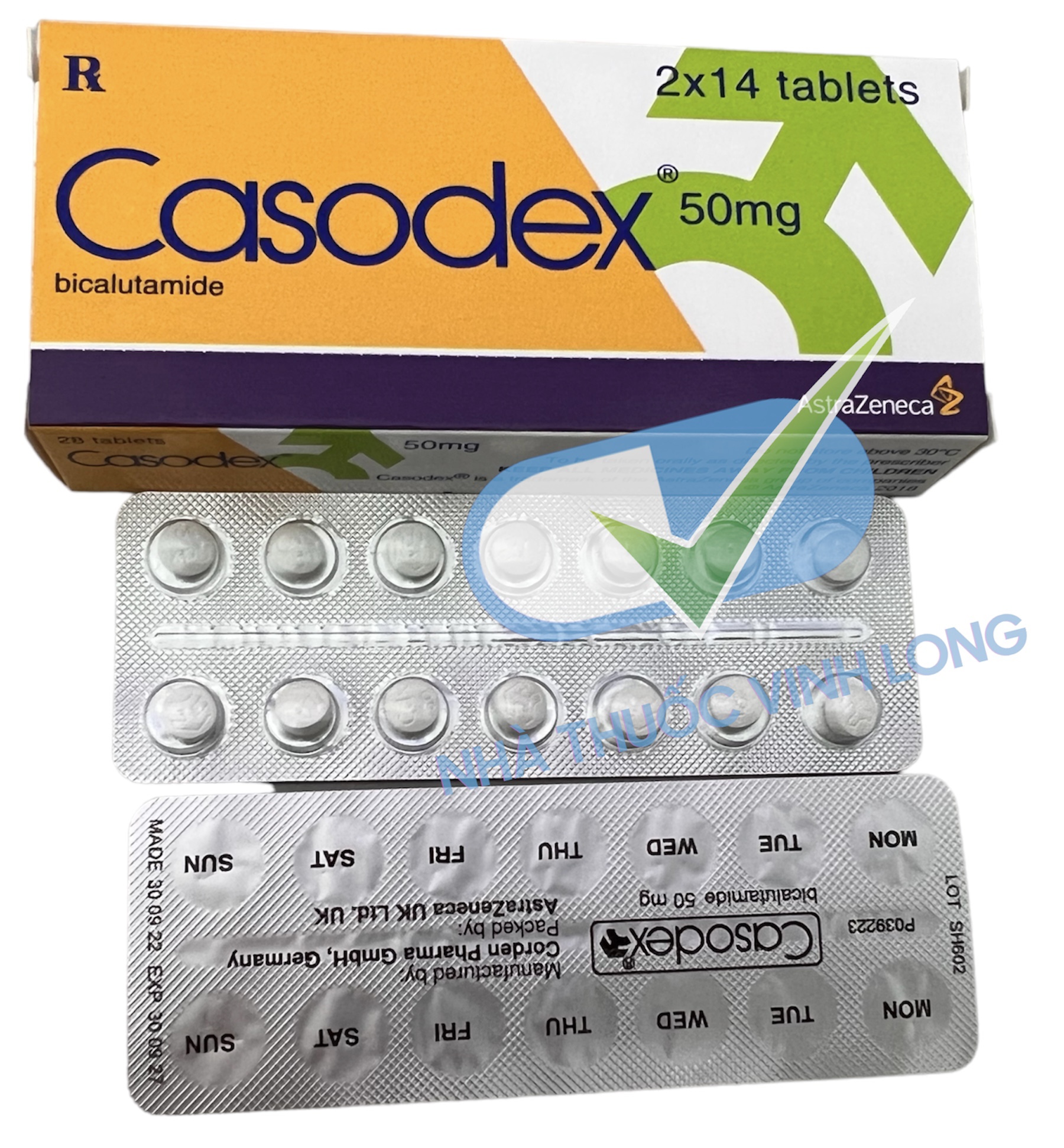 Casodex 50mg chính hãng tại Nhà thuốc Vinh Long