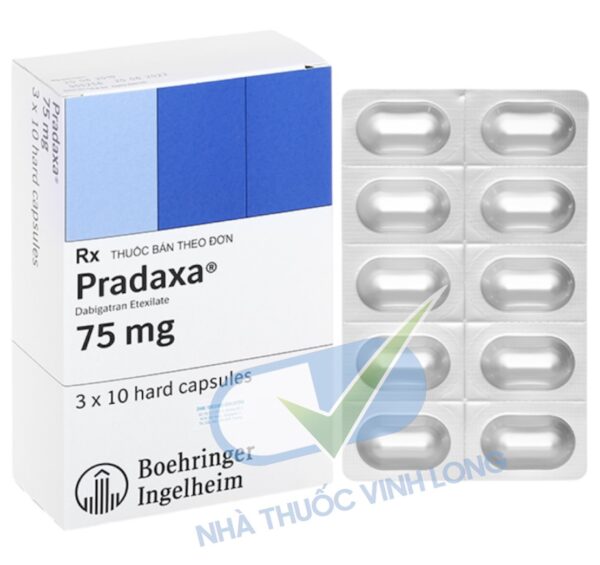 Pradaxa 75mg phòng trị đột quỵ